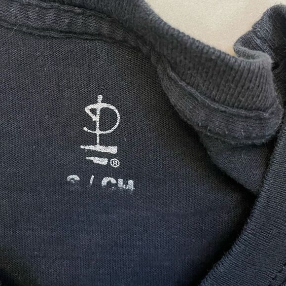 Pink Floyd Dark Side Of The Moon Crop T-shirt Women Small Black Tie Dye Music - Picture 4 of 5